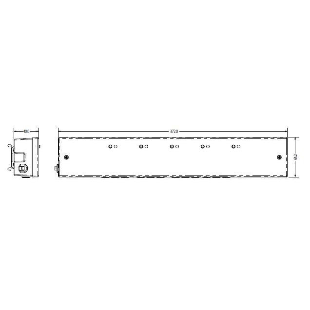 Eberle Controls - Zonenregler Funkempfänger INSTAT 868-a4 4-Kanal,8A,ws