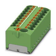 Phoenix Contact - Durchgangs-Reihenklemme Verteilerblock PTFIX 10/18X4 GN − 8 Stück