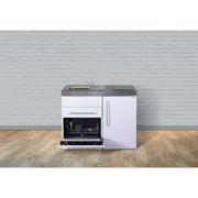 Stengel - Mini-Küche Miniküche Premiumline MPGS110GSGKFreBli weiß