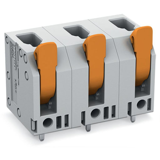 WAGO - Leiterplattenklemme 2604-3503/000-016 4mm²,gn-ge − 70 Stück