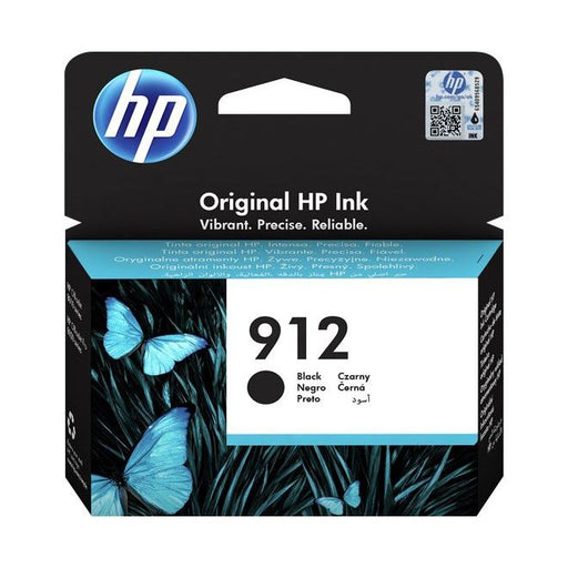 HP - Verbrauchsmaterial für Telefax/Drucker/MFC Tintenpatrone 912/3YL80AE sw schwarz