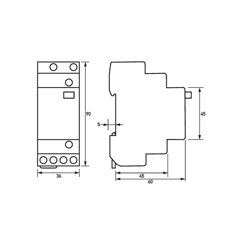 Doepke - Stromstoßschalter Installationsrelais RS 230-002
