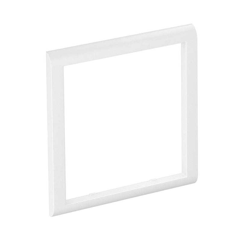 OBO Bettermann - Deckel für Dose/Gehäuse für Montage in der Wand/Decke UP-Blendenrahmen WG-UBR2 RW 2-fach, PC, RAL 9010