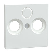 Merten - Einsatz/Abdeckung für Kommunikationstechnik Zentralplatte aws/gl 296725 für Antennendose