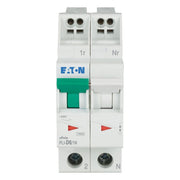 Eaton - Leitungsschutzschalter PLI-D6/1N D 6A, 1p+N Steckkl