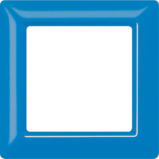 Jung - Abdeckrahmen Rahmen 1-fach bl AS 581 GL BL waage/senkrecht