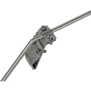 DEHN - Anschlussklemme für Blitzschutz Dachrinnenklemme DRKZS7.10W13.25V2A NIRO f.Wulst 13-25mm