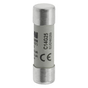 Eaton - Zylindrische Sicherung Sicherungseinsatz Nieders. CYLINDRICA#C14G25 25A AC 690V 80kA − 10 Stück