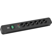 Bachmann - Mehrfachsteckdose Steckdosenleiste 350.002 PRIMO 2 6xCEE7/3