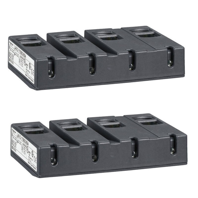 Schneider Electric - Zubehör/Ersatzteile für Niederspannungs-Schalttechnik Verdrahtungskamm LA9D115604 4-polig − 1 Stück
