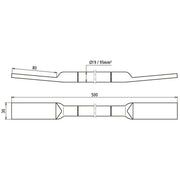 DEHN - Erdungsfestpunkt Kupfer-Kabel-Erdungsbrücke DBEB10/EBS15-03-19 NYY-O beidseitig