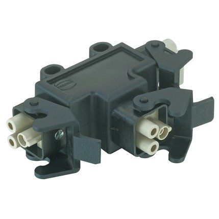 Harting - Installationskleinverteiler Energieverteiler 3xHan 09120084752 Q2/0 Anbaugehäuse − 15 Stück