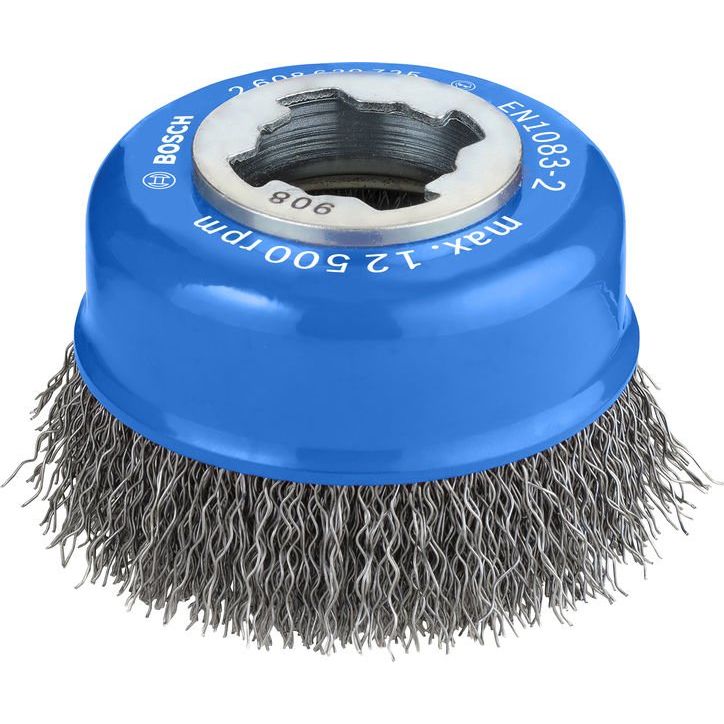 Bosch - Rotierende Drahtbürste PRO Metal clean X-Lock 2608620725 Topfbürste 75 x 0,3