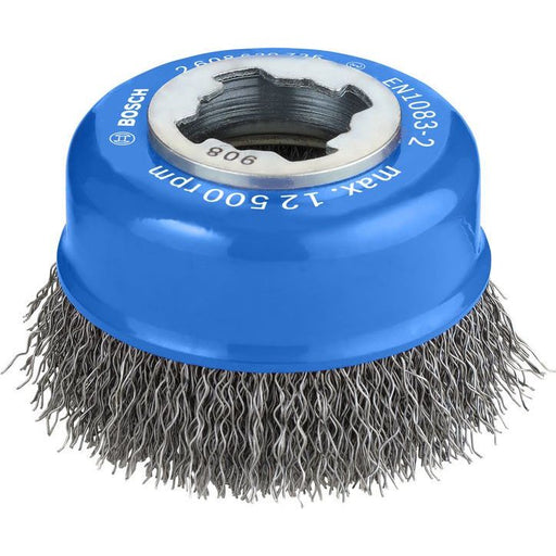 Bosch - Rotierende Drahtbürste PRO Metal clean X-Lock 2608620725 Topfbürste 75 x 0,3