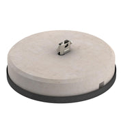 OBO Bettermann - Sockel für Fangeinrichtung Blitzschutz Standfuß 16kg F-FIX-16 frostb. Beton