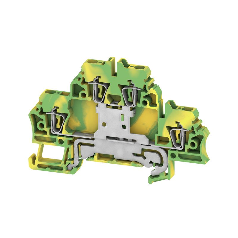 Weidmüller - Schutzleiter-Reihenklemme Klemme ZDK 2.5PE 2,5qmm gn/ge