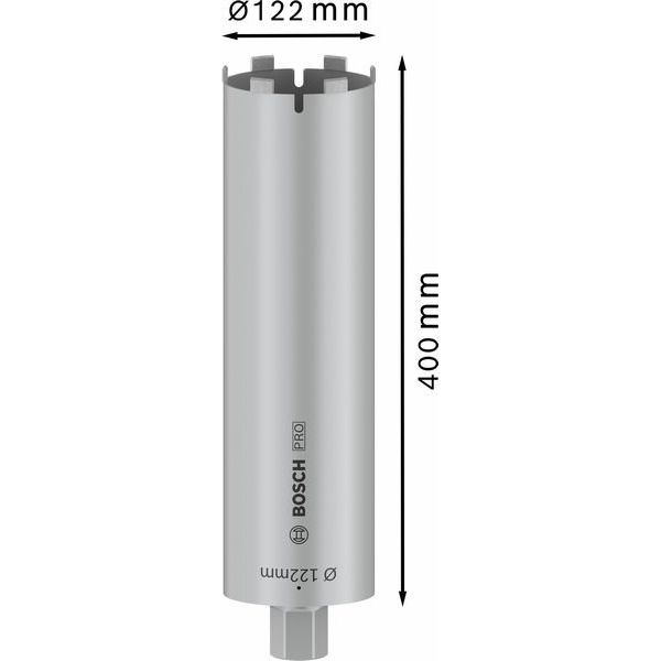 Bosch - Bohrkrone PRO Trockenbohrkrone, 122 2608601410 x 400 mm 1 1/4-Zoll