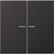 Jung - Abdeckung/Bedienelement für Installationsschalterprogramme Wippe AL 102 KO5 D f.Serientaster KO