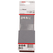 Bosch - Schleifpapierset PRO X440 Schleifband, 75 x 2608606068 508 mm G60 G80 G100