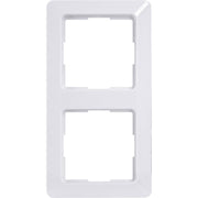 Kopp - Abdeckrahmen 2fach 305713005 arktis-ws − 10 Stück