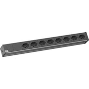 Bachmann - Power distribution unit (PDU) Steckdosenl. 482,6mm(19Z) 800.1259 8xCH T13 2,0m