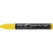 Pica-Marker - Markierungsstift Försterkreide PRO 590/44 12x120mm, gelb − 12 Stück