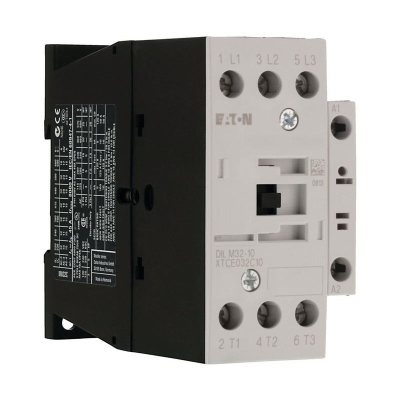 Eaton - Leistungsschütz zum Schalten von Wechselstrom Leistungsschütz DILM32-10(RDC60) 1S 15kW/400V,DC