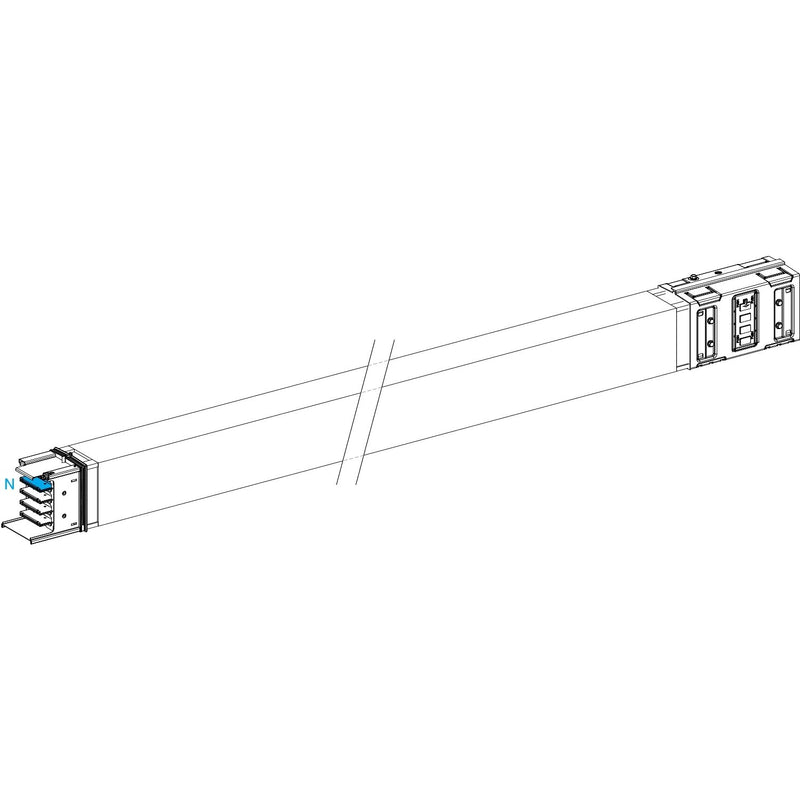 Schneider Electric - Schienenverteilereinheit Transportstreckenstück KSA630ET430 3m, 630A