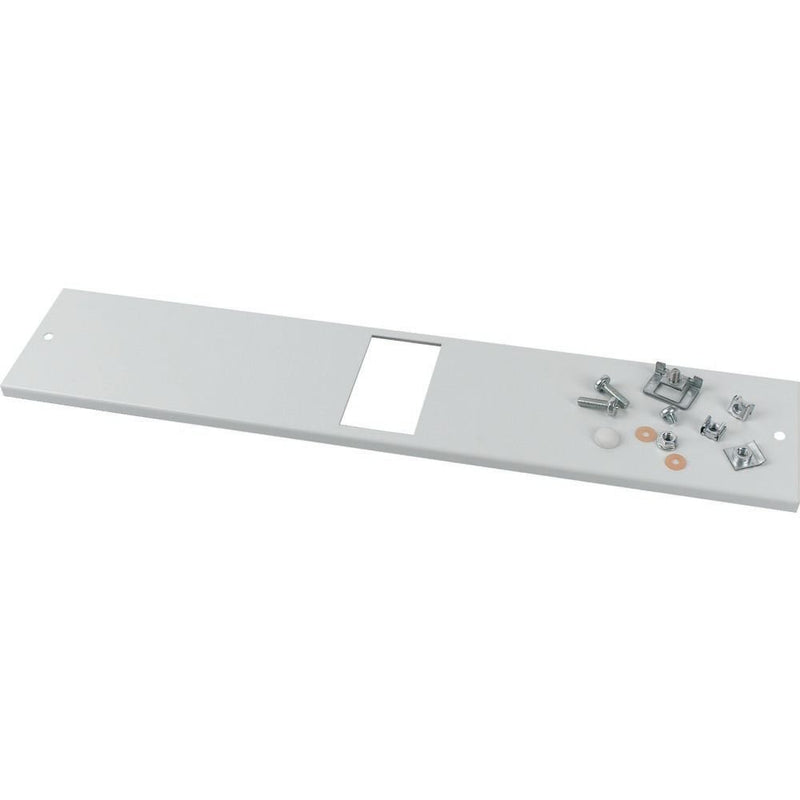 Eaton - Abdeckung/Blende/Beschriftungsleiste (Schaltschrank) Frontblende +Einbausatz 3p XMP430404C PKZ4 horizontal grau