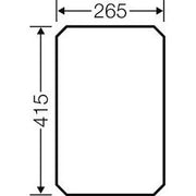 Hensel - Montageplatte für Verteilergehäuse Montageplatte Mi MP 3 4mm stark,f.Mi03