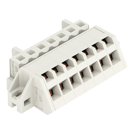 WAGO - Kabelsteckverbinder für Leiterplattensteckverbinder 1-Leiter Federleiste 721-307/031-000 CAGECLAMP 2,5mm²,lgr − 50 Stück