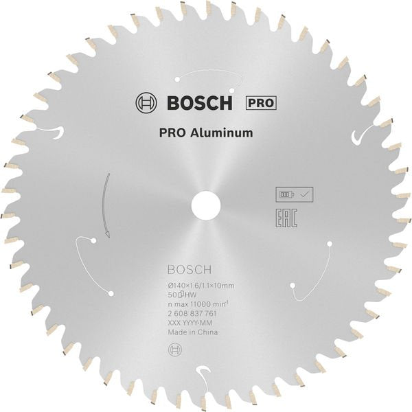 Bosch - Kreissägeblatt PRO Aluminium cordless 2608837761 Kreissägeblatt 140 x