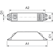 Philips Lighting - Vorschaltgerät HF-M BLUE 114 LH EVG