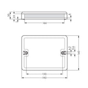 WAGO - Kompaktverteiler für steckbare Gebäudeinstallation Verteilerbox 899-631/181-000 schwarz