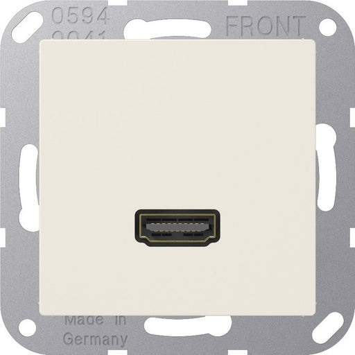Jung - Multifunktions-Anschlussdose Multimedia-Anschluss ws MA A 1112 HDMI m.Tragring