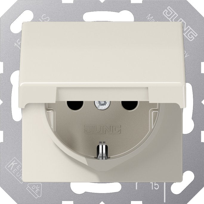 Jung - Steckdose SCHUKO Steckdose AS 1521 BFKL 16 A 250 V, weiß