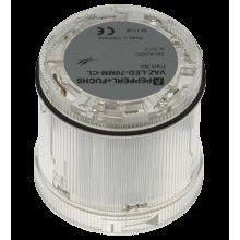 Pepperl+Fuchs Fabrik - Signalsäulenelement, optisch Rundumleuchte LED, klar VAZ-LED-70MM-CL − 1 Stück