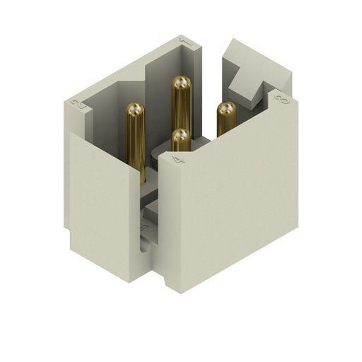 Weidmüller - Leiterplattensteckverbinder Verbinder 5.00mm RSV1,6 LS4 GR 3,2 AU − 100 Stück