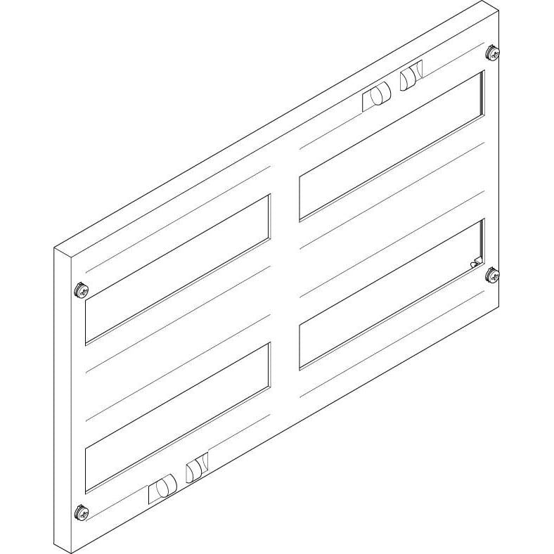 ABN - Abdeckung für Verteilerfeld Abdeckplatte FAO22N10 (VE10) 500x300mm 2FB/2RE