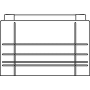 Elsta Mosdorfer - Sockel/Sockelelement (Schaltschrank) Sockelverlängerung SV X00 2943 250/320 RAL 7035