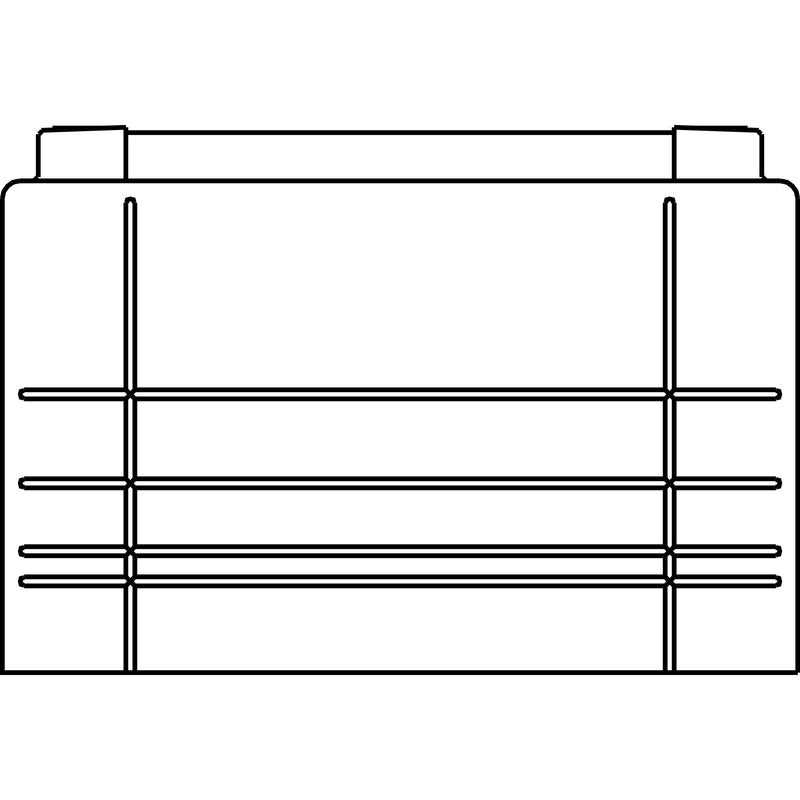 Elsta Mosdorfer - Sockel/Sockelelement (Schaltschrank) Sockelverlängerung SV X00 2943 250/320 RAL 7035