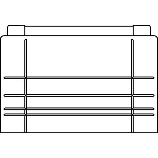 Elsta Mosdorfer - Sockel/Sockelelement (Schaltschrank) Sockelverlängerung SV X00 2943 250/320 RAL 7035