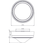 Theben - Bussystem-Bewegungsmelder Multisensor thePrema P360KNX AP Präsenz+Raumluft