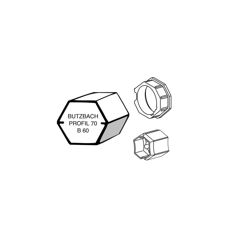Somfy - Zubehör/Ersatzteile für Tor-/Rollladenantriebe Adapter LS 50 9701122 B 60