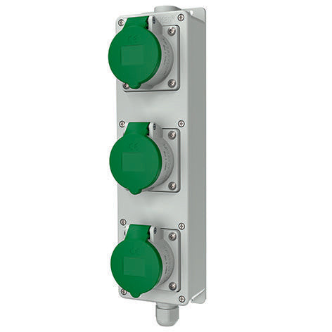 Mennekes - CEE-Steckdosen-Kombination (IEC 60309) Steckdosenleiste TL 95937