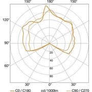 Steinel - Decken-/Wandleuchte Sensor-Außenleuchte L 400 S schwarz 250 x 215 x 336 mm