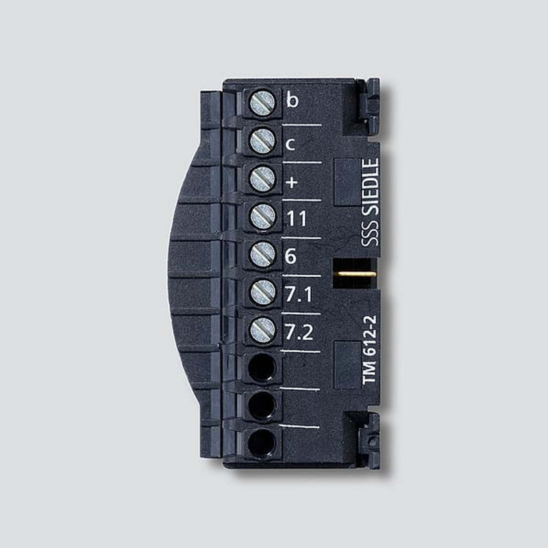 Siedle&Söhne - Zubehör/Ersatzteile für Türkommunikation Klemmblock TM 612-2 Schwarz