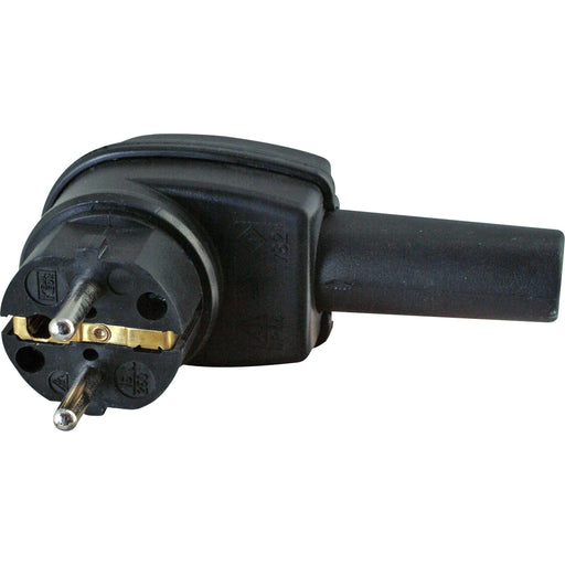 Kopp - Schutzkontaktstecker Vollgummi-Winkelstecker 178216009 2 Schutz.-Systeme − 10 Stück