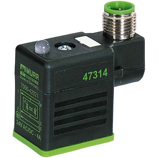 Murrelektronik - Rundsteckverbinder, feldkonfektionierbar (Industriesteckverbinder) M12-Stecker 7000-42021-0000000 auf Ventilstecker