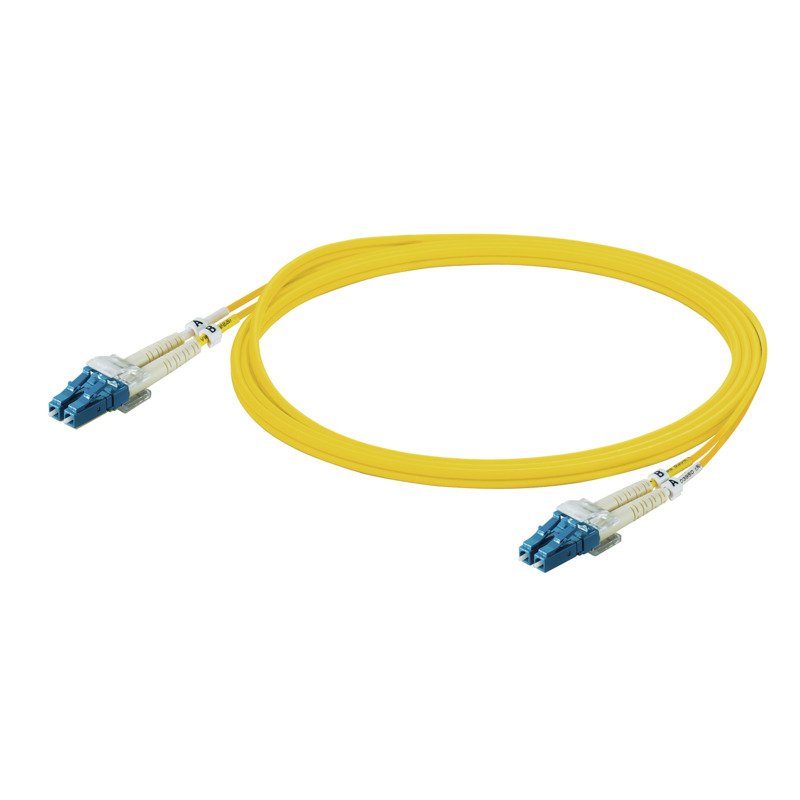 Weidmüller - Patchkabel LWL Industrie Kabel ZIPCORD LC-Duplex IE-FSMZ2L#1433950150 IP20